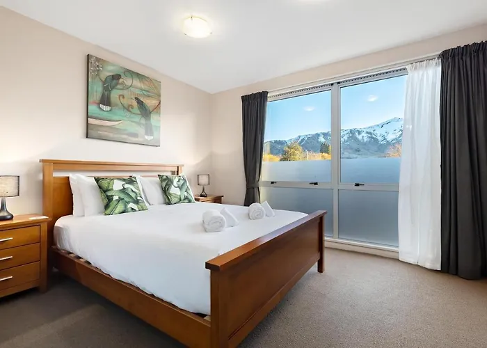 公寓 Central Wanaka Villa 瓦纳卡